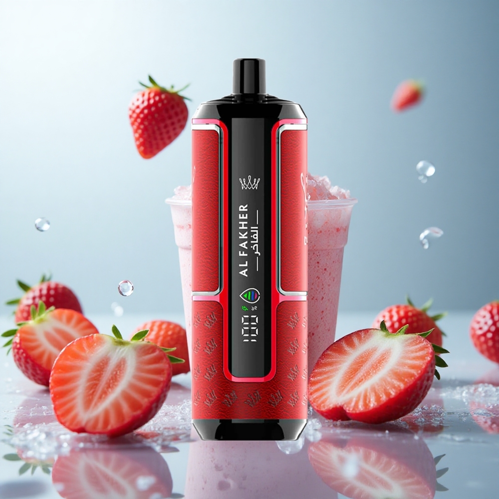 Al Fakher Crown Bar 15K Hypermax Erdbeer-Punch Kompakt 22ml