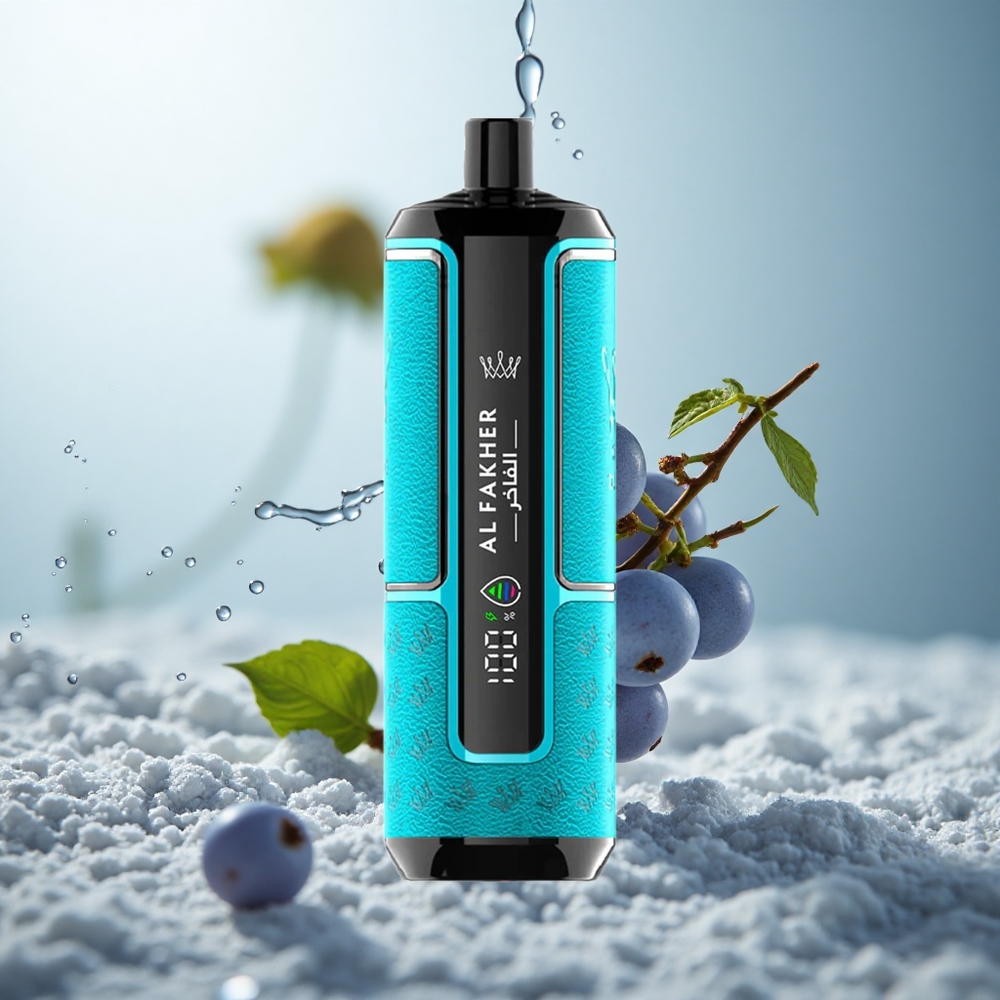 Al Fakher Crown Bar 15K Hypermax Schwarze Johannisbeere Minze 22ml 600mAh