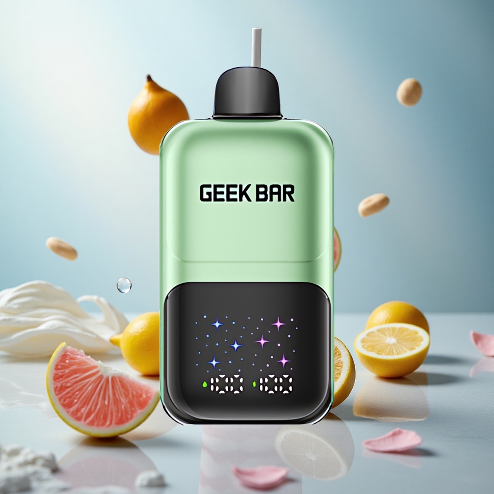 GEEK BAR 2GO 20ml 50000 Sauer Bonbon  Sauer Früchte mit interaktivem Großbildschirm und einstellbaren Aromen