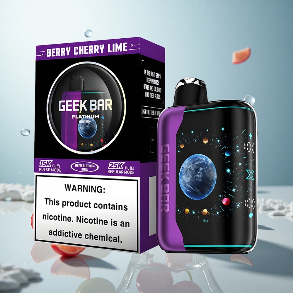 GEEK BAR Platinum Edition 25000 Beere Kirsche Limette Dual Mesh 20mL