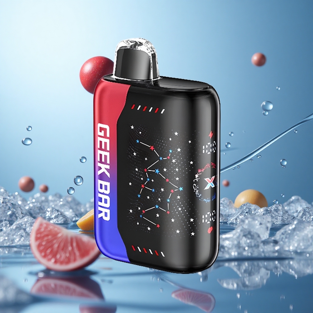 GEEK BAR Pulse X 25000 Deutsche Patriot Edition mit Dual-Mesh-Spule und 3D-gebogenem Indikatorbildschirm