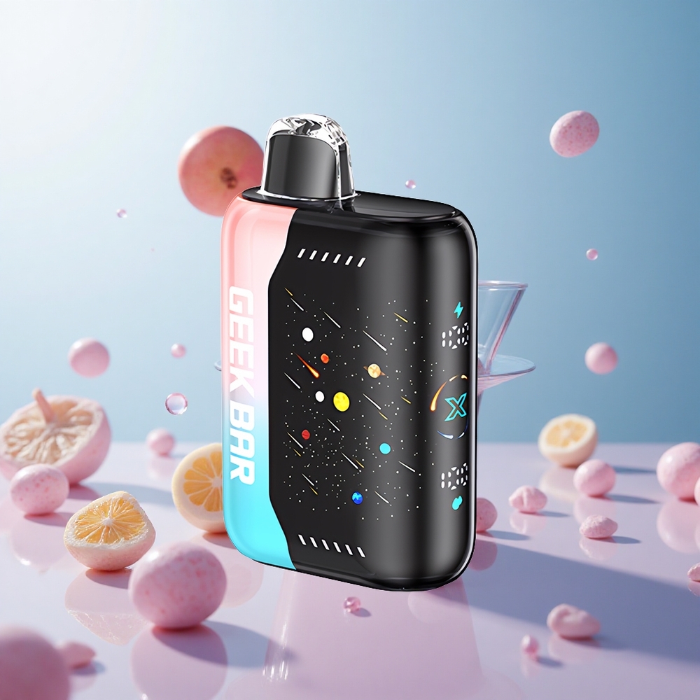 GEEK BAR Pulse X 42K Puffs Meteor Edition Schnellladung  Doppelspule Edition Rosa  Blau