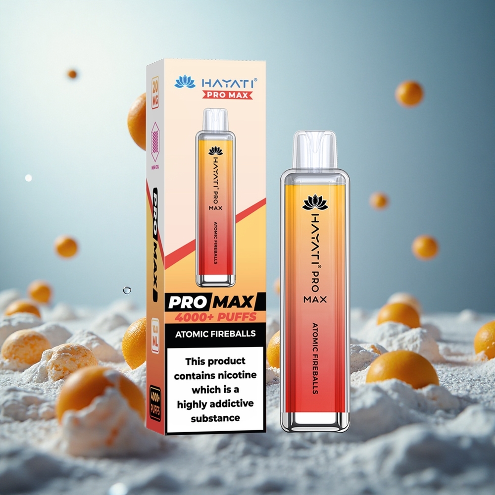 Hayati Pro Max 4000 Atomare Feuerbälle 2ml 1400mAh