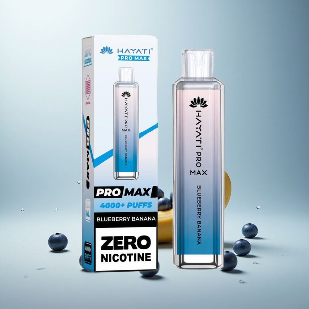 Hayati Pro Max 4000 Blaubeere Banane Dual Mesh Rechargebar