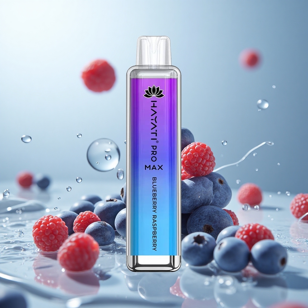 Hayati Pro Max 4000 Blaubeere Himbeere Dual Mesh 2ml