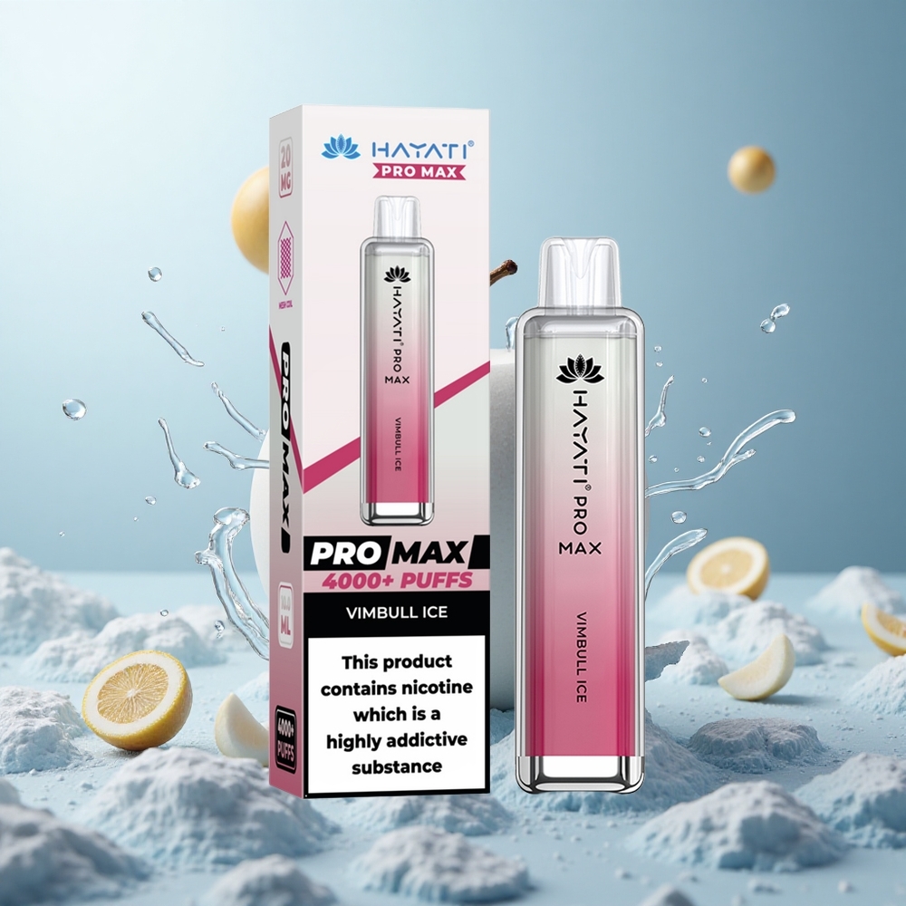 Hayati Pro Max 4000 Vimbull Eis Pro Dual Coil Rechargebar