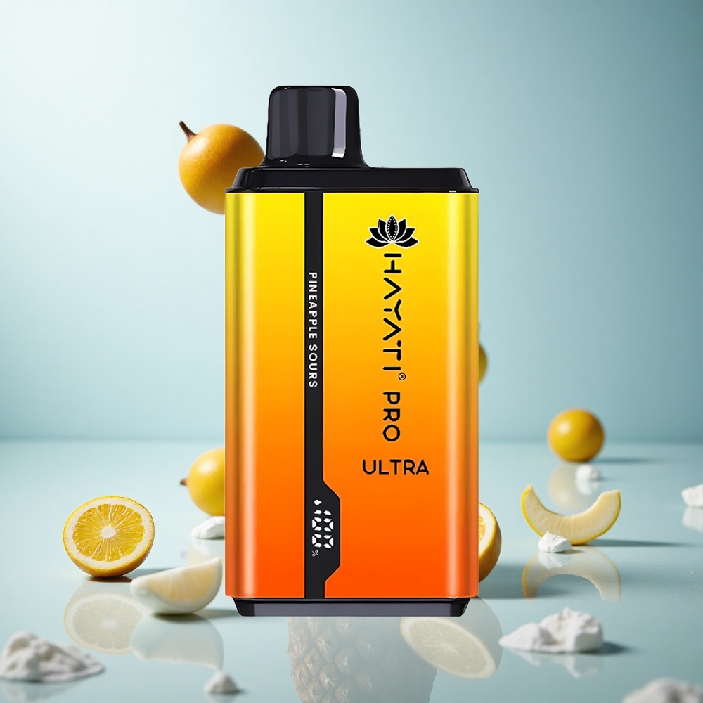 Hayati Pro Ultra 15000 Ananas-Sauer mit 850mAh und 12ml