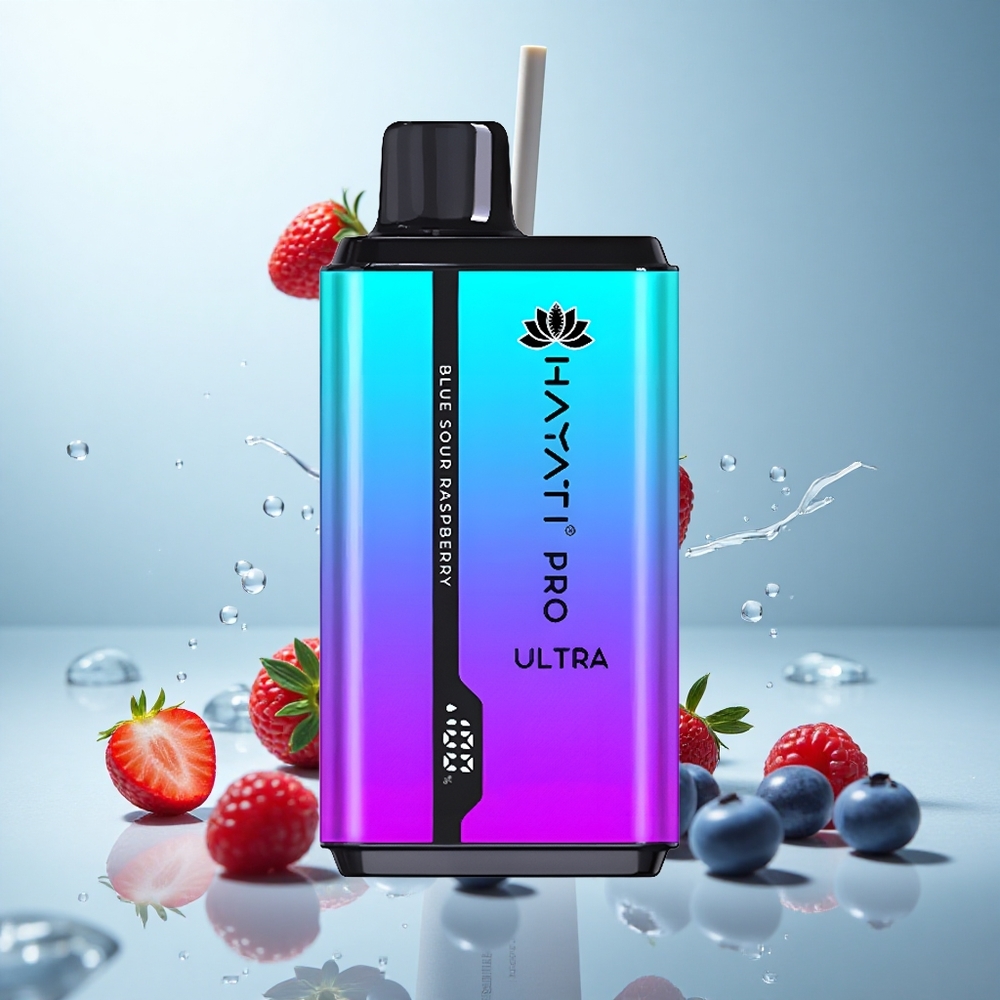 Hayati Pro Ultra 15000 Blaubeere Himbeere Menthol 12ml 2