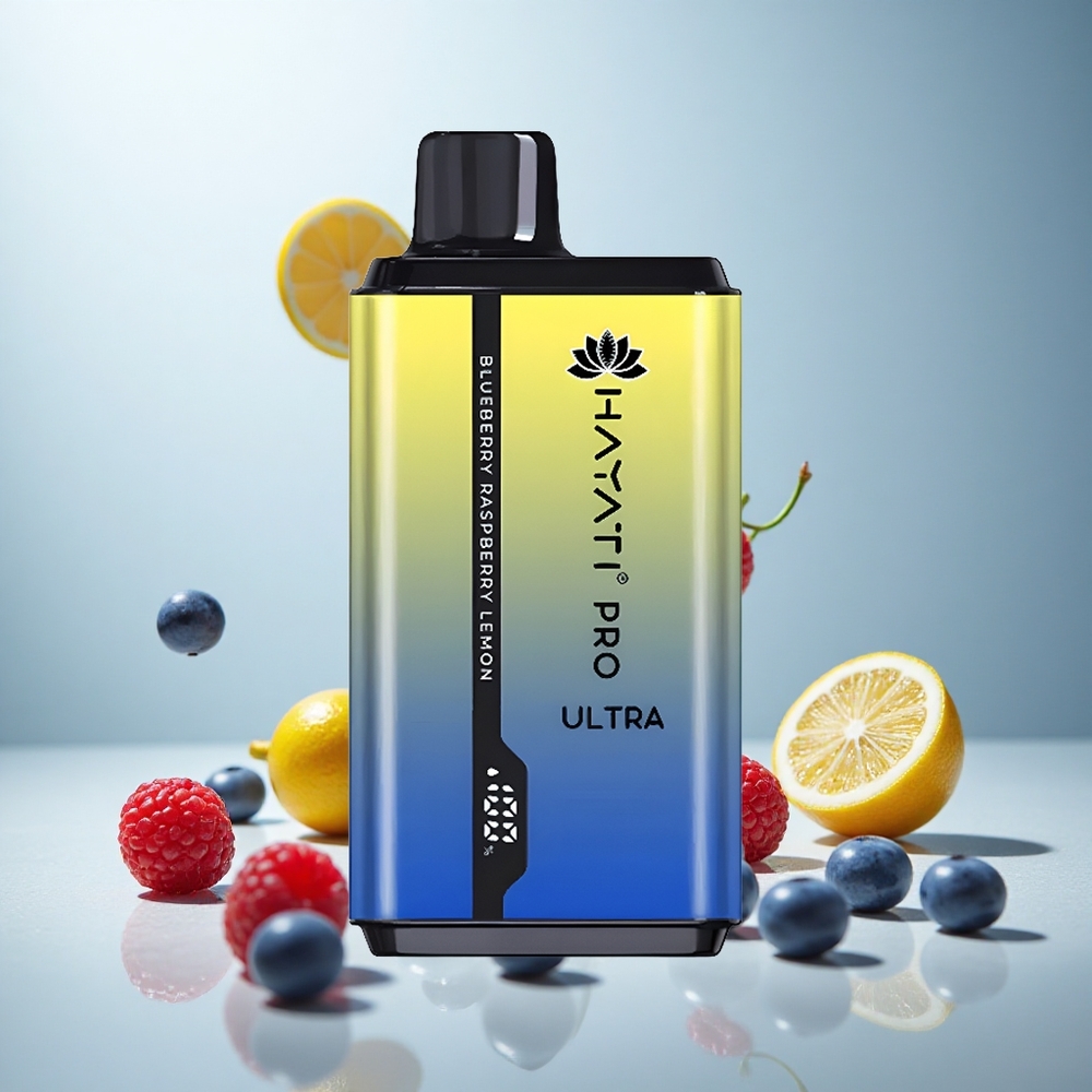 Hayati Pro Ultra 15000 Blaubeere Himbeere Zitrone 850mAh 2 12ml