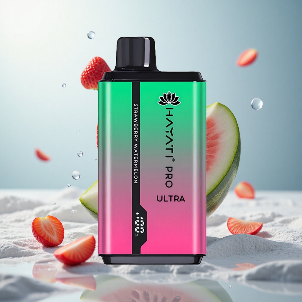Hayati Pro Ultra 15000 Erdbeer-Wassermelone Ultra 850mAh 24ml