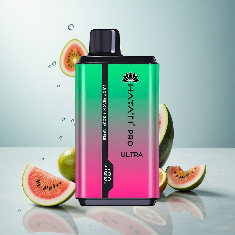 Hayati Pro Ultra 15000 Wassermelone Kiwi Passionsfrucht 850mAh 12ml