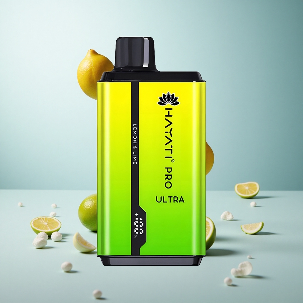 Hayati Pro Ultra 15000 Zitrone  Limette 850mAh 2 12ml