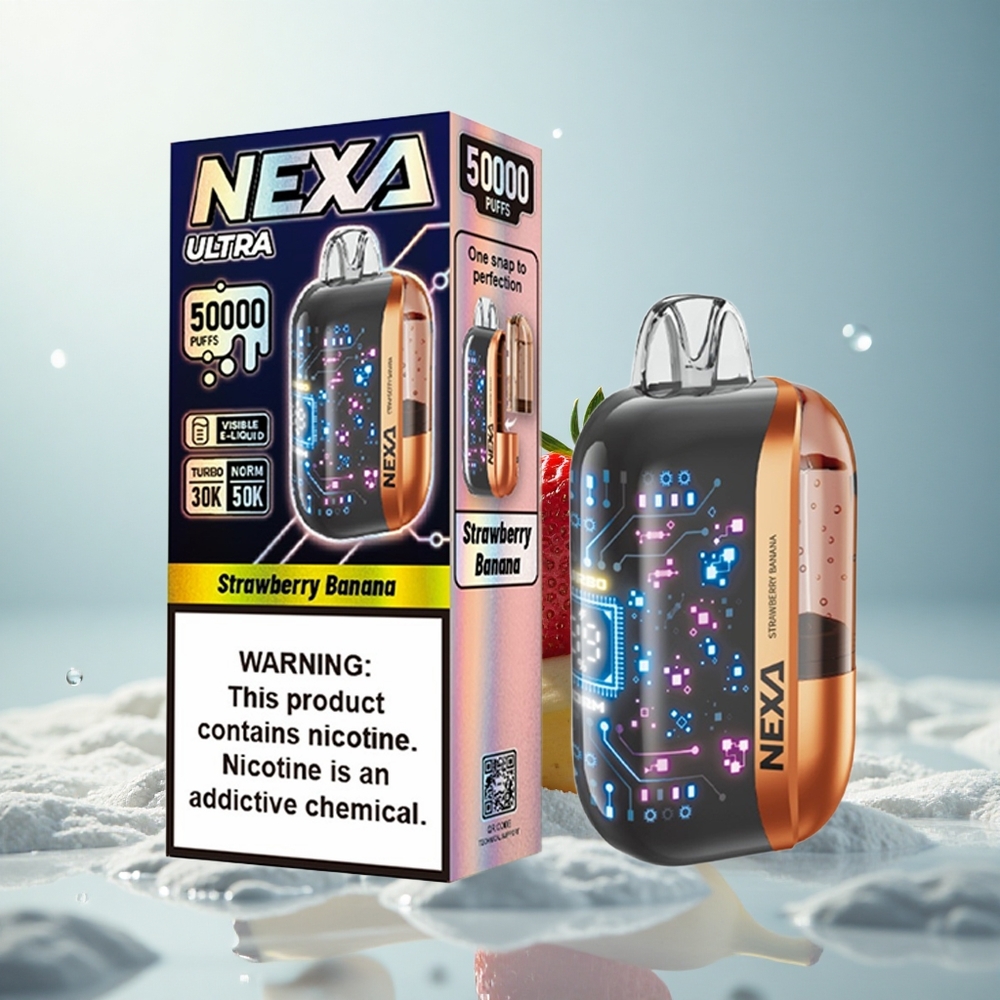 NEXA Ultra 50000 Erdbeer Banane Ultra 20ml Mesh