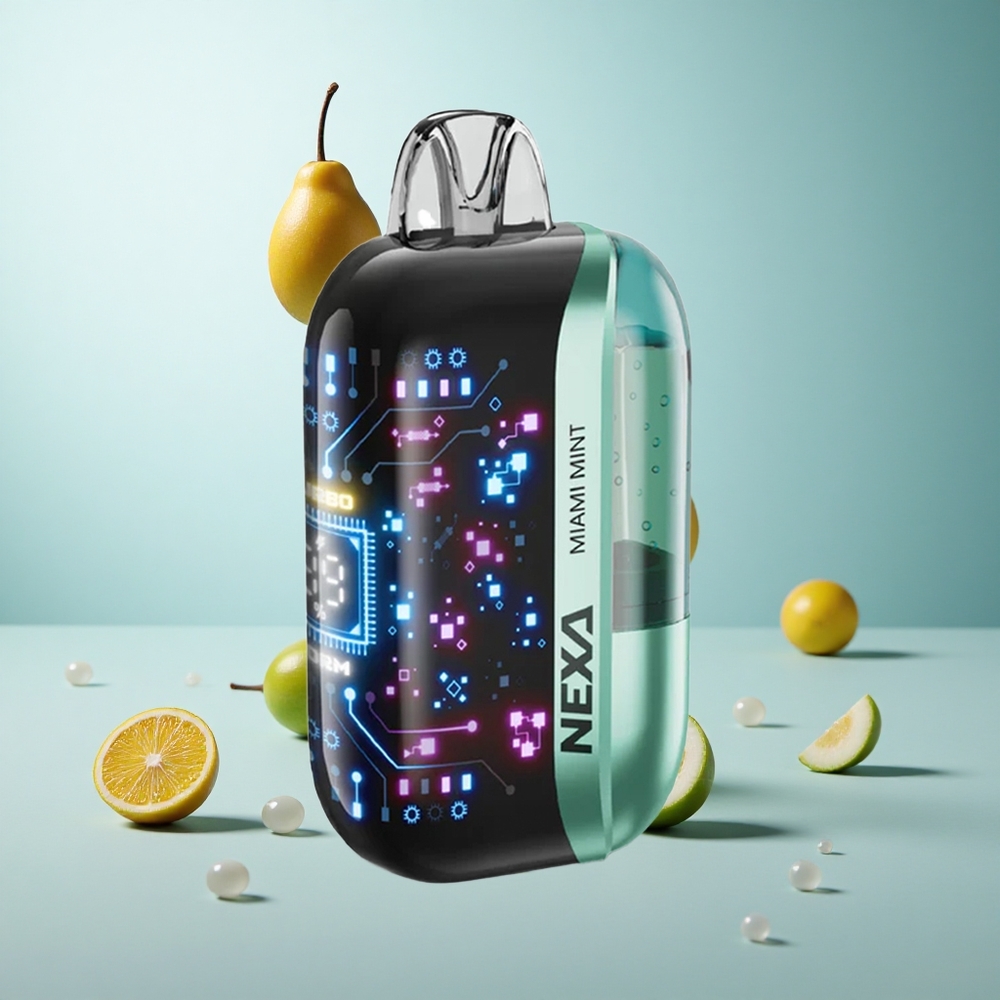 NEXA Ultra 50000 Miami Minze 20ml 09ohm Dual Mesh