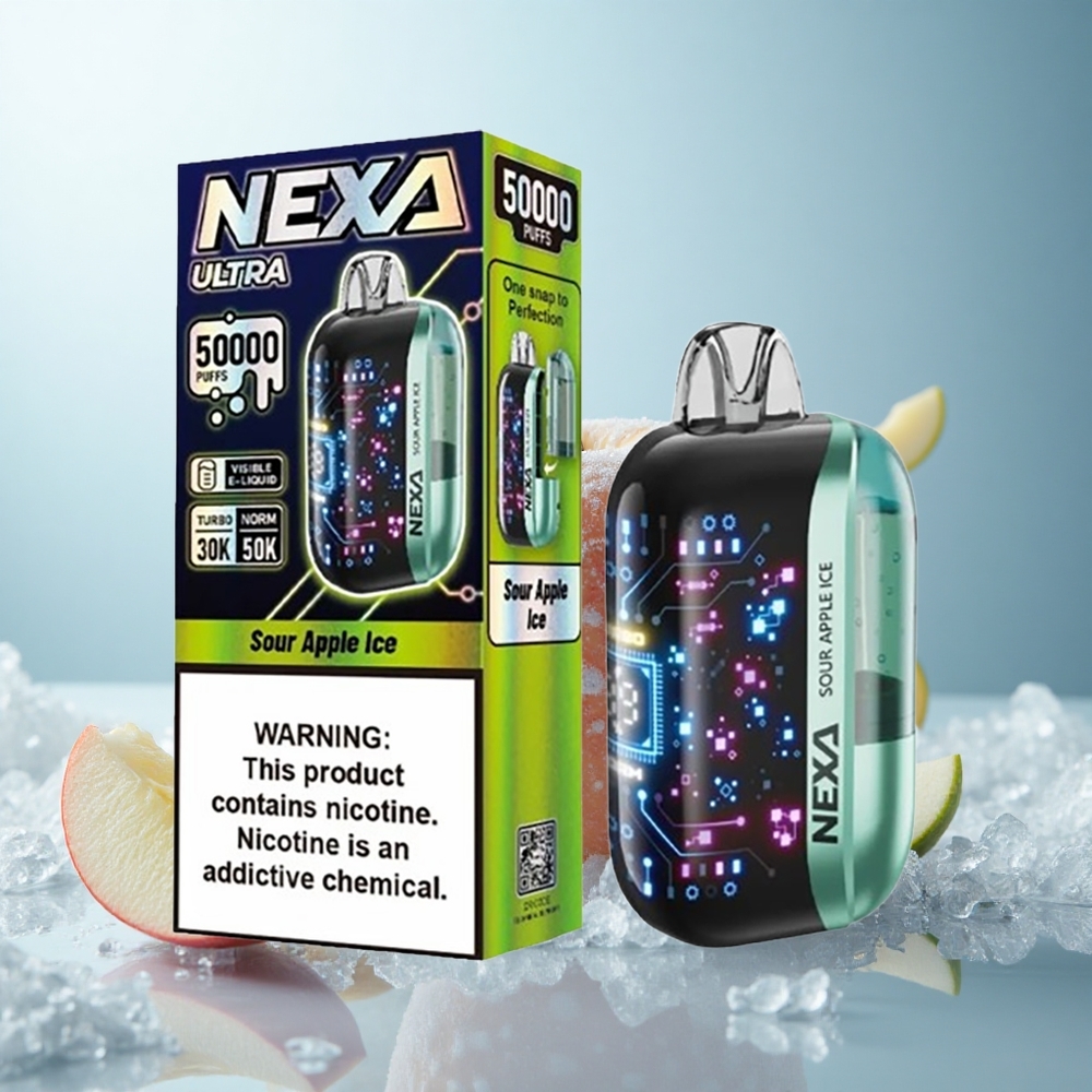NEXA Ultra 50000 Sauerapfel Eis 20ml 5