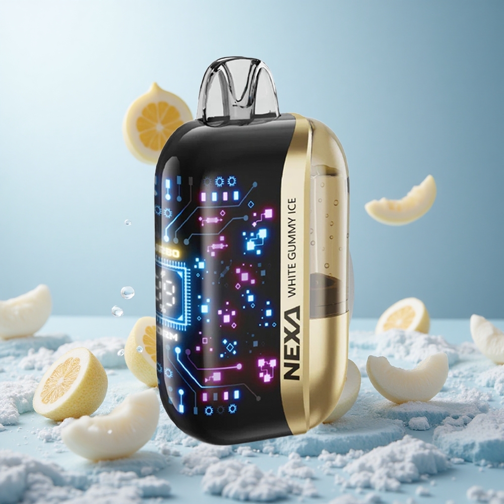 NEXA Ultra 50000 Weißer Gummieis Ultra 50K mit 20ml und Typ-C-Ladung