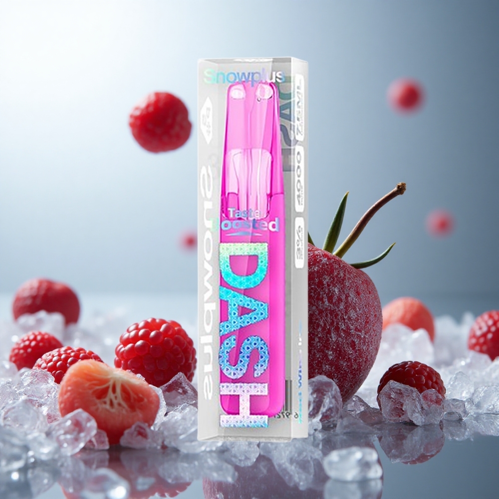 Snowplus Dash 4000 Rotwein-Eis Keramik 530 mAh