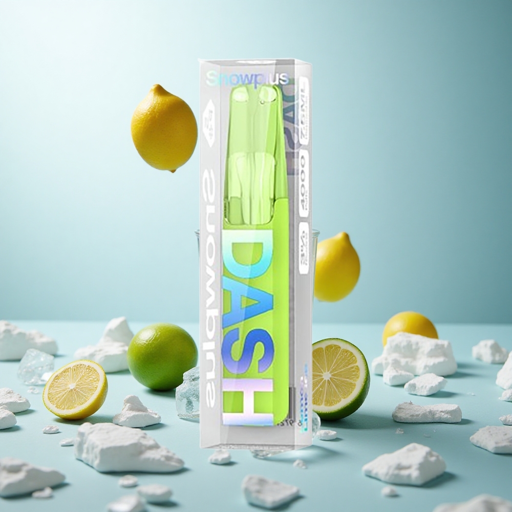 Snowplus Dash 4000 Zitronenlimetten-Eis Keramik 530mAh