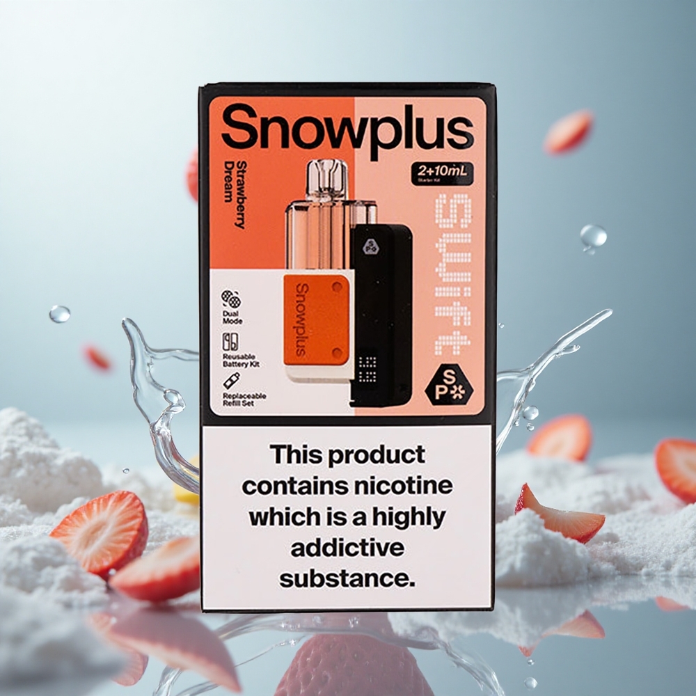 Snowplus Swift 5000 Erdbeertraum Dual Mesh 1000 mAh