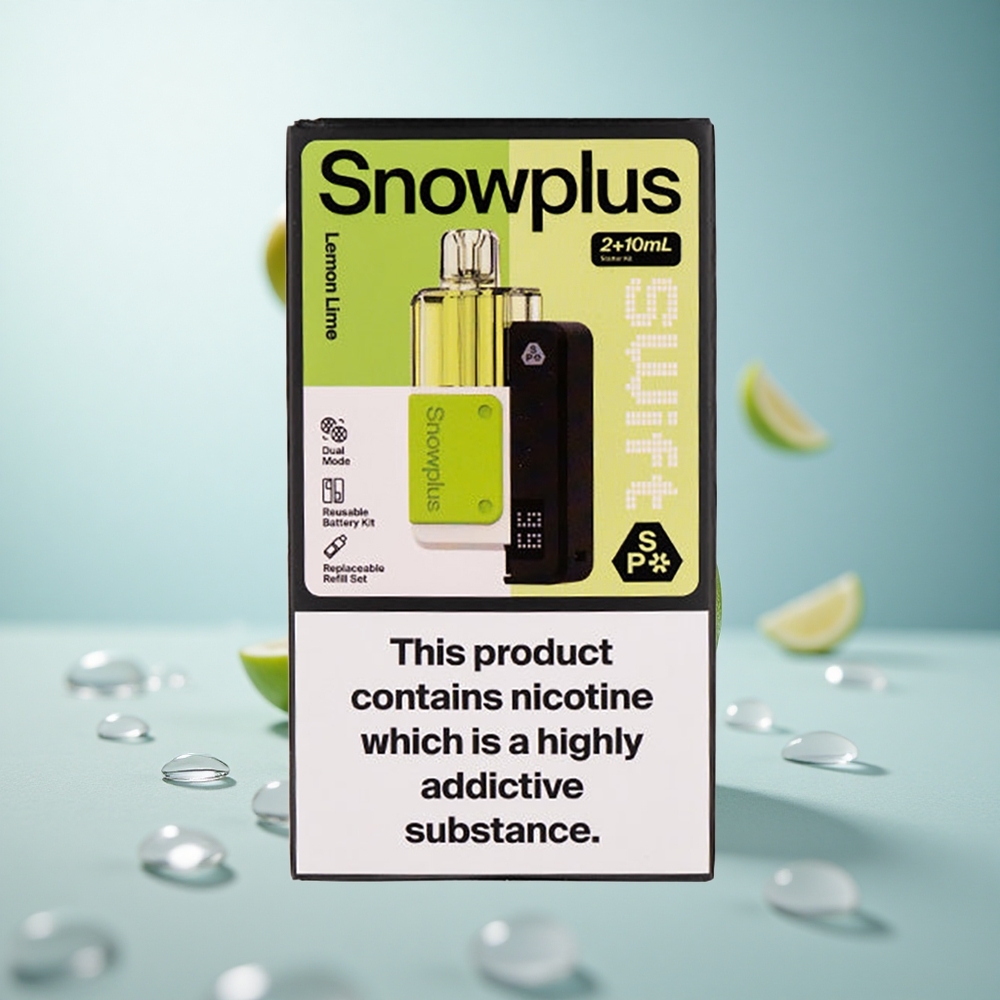 Snowplus Swift 5000 Zitronenlimette Dual Mesh 1000 mAh