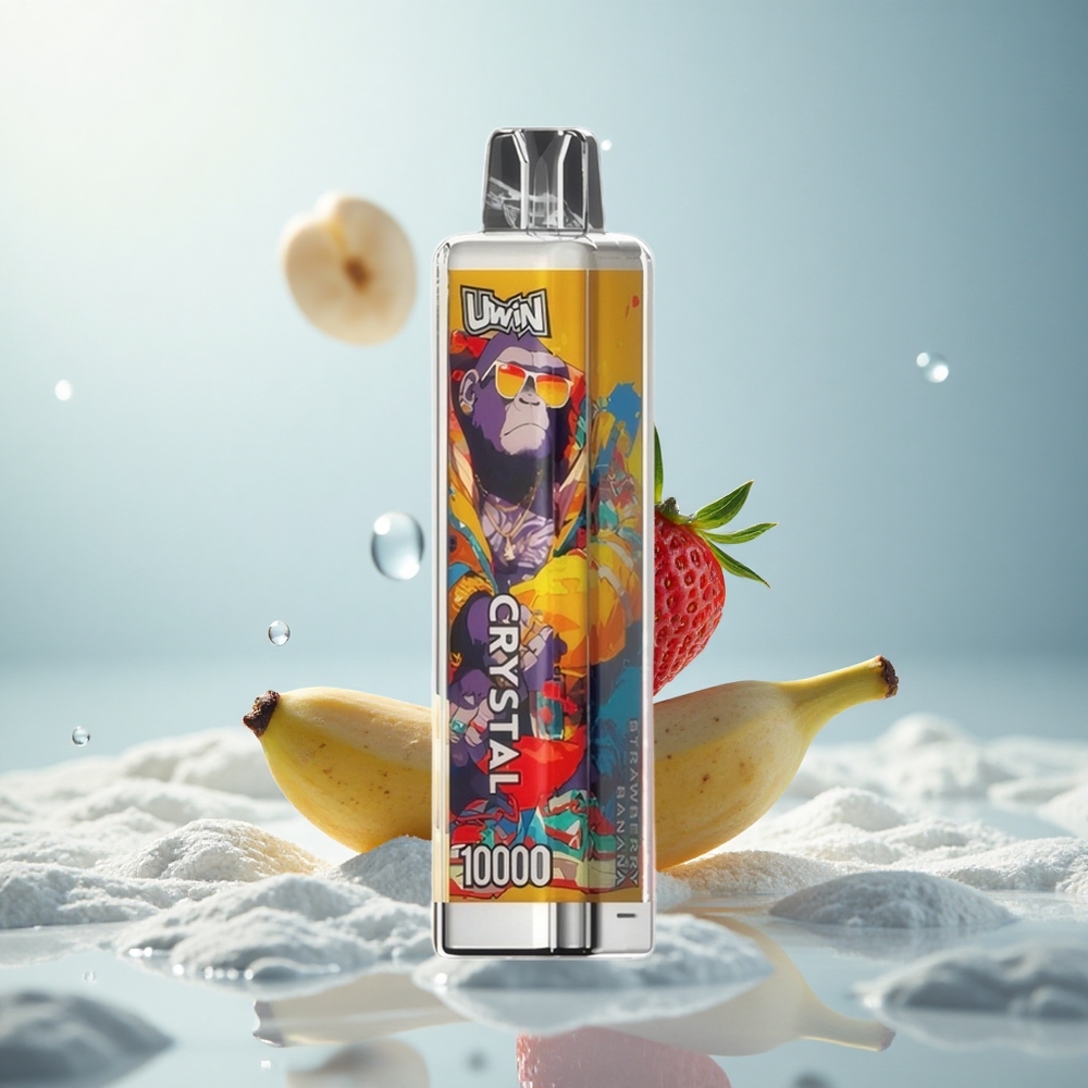 Uwin Crystal 10000 Erdbeer-Banane RGB-Licht Type-C