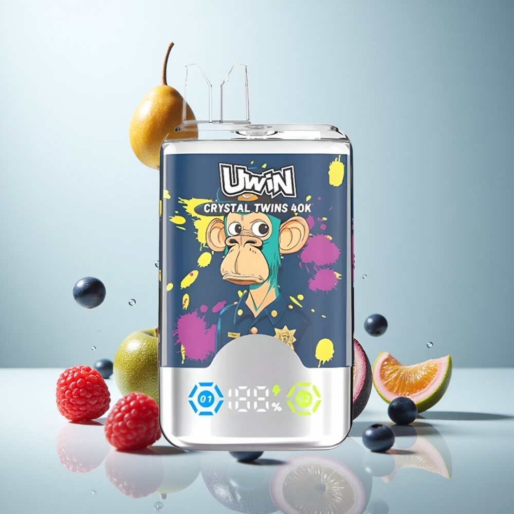 Kiwi, Passionsfrucht, Guave, Blaubeere, Himbeere