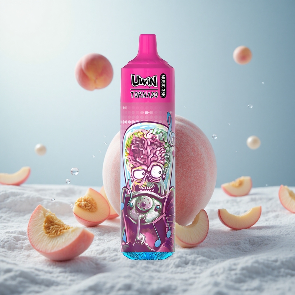 Uwin Tornado 35K Music Pfirsich-Beere Typ-C 600mAh
