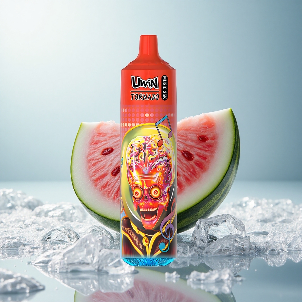 Uwin Tornado 35K Music Wassermelone-Eis Typ-C 10 Ohm