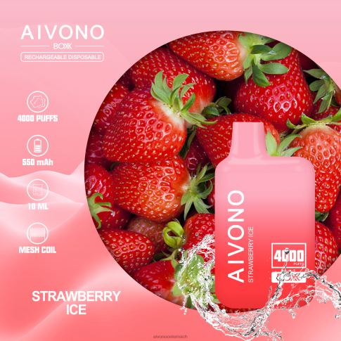 Aivono AIM BOXX 4000 Erdbeereis N8240226 | Aivono Österreich