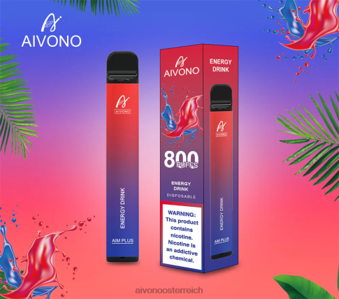 Aivono AIM PLUS 800 Energy-Drink N8240201 | Aivono Vape