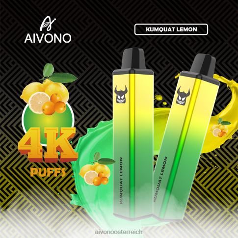 Aivono AIM FREAK 4000 Kumquat-Zitrone N8240256 | Aivono Österreich