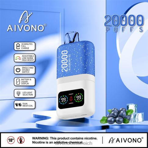Aivono AIM magic 20000 Blaubeereis N824073 | Aivono Österreich