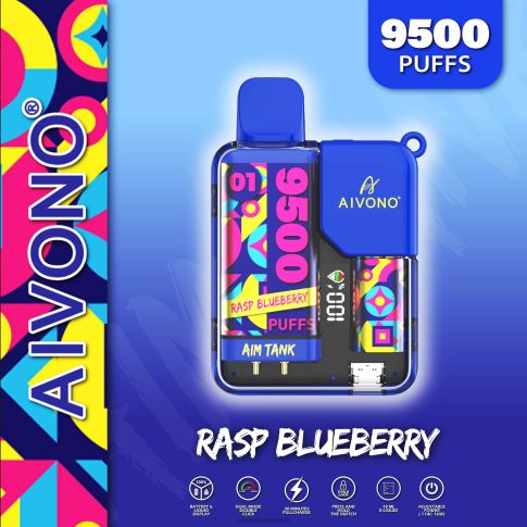 Aivono AIM TANK 9500 Himbeere, Blaubeere N824033 | Aivono Vape