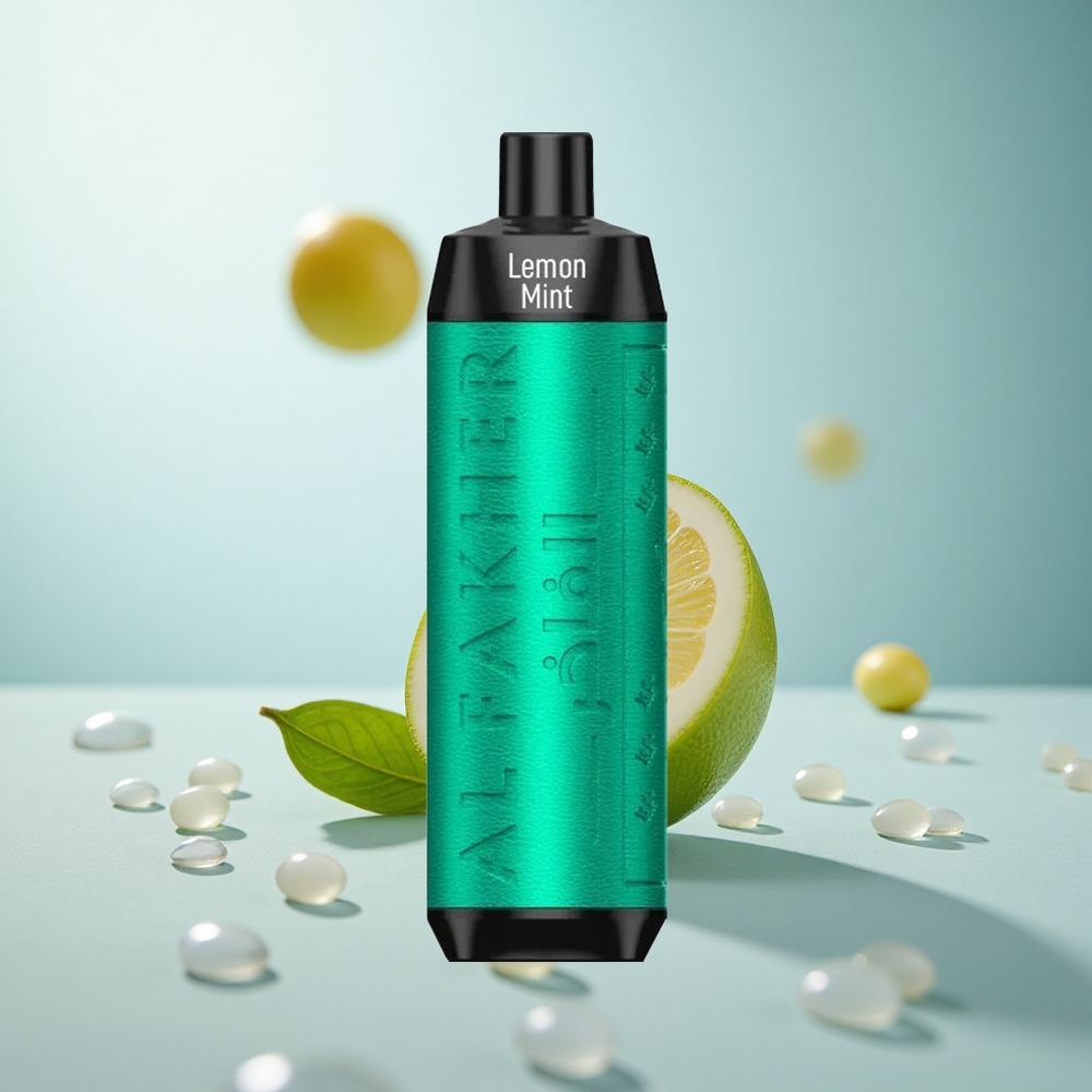 Al Fakher Crown Bar 8000 Crystal Zitronenminze mit Typ-C-Ladung und 5mg Nikotin