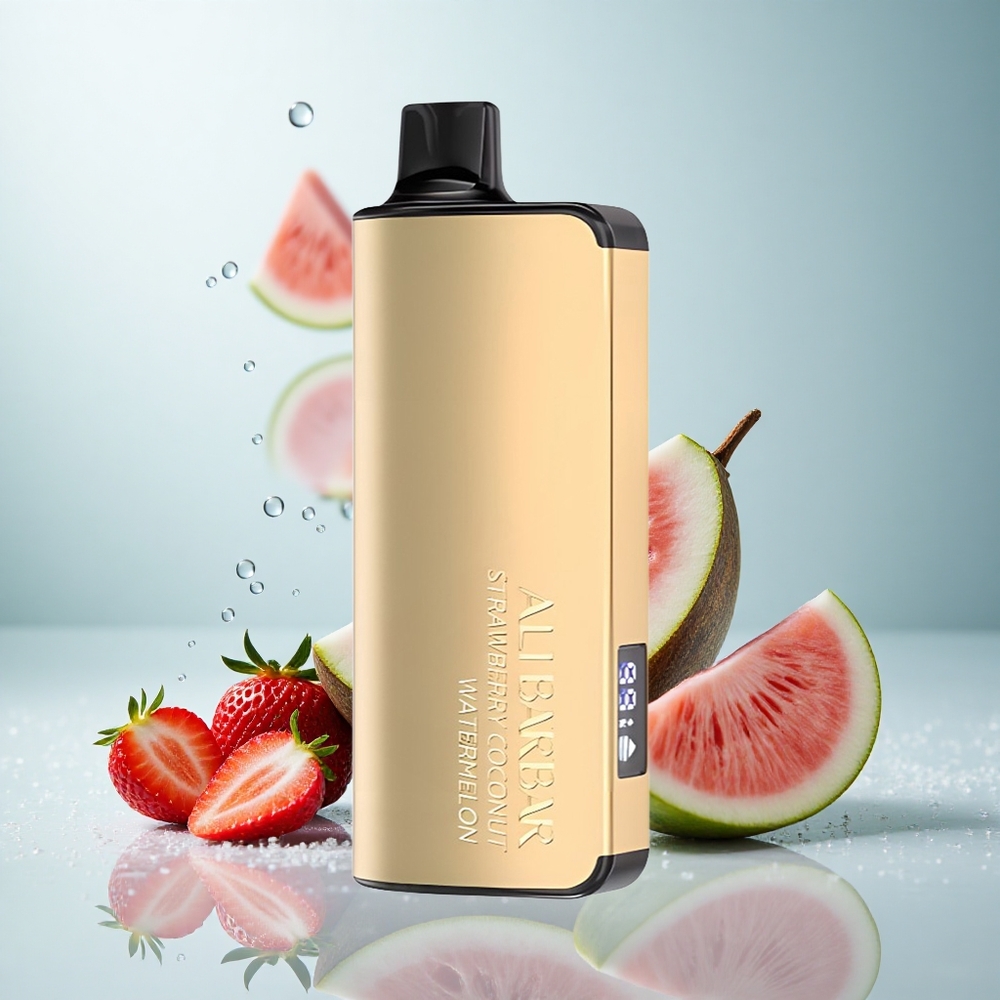 Alibarbar Ingot 9000 Erdbeere Kokosnuss Wassermelone 22ml 2350mAh
