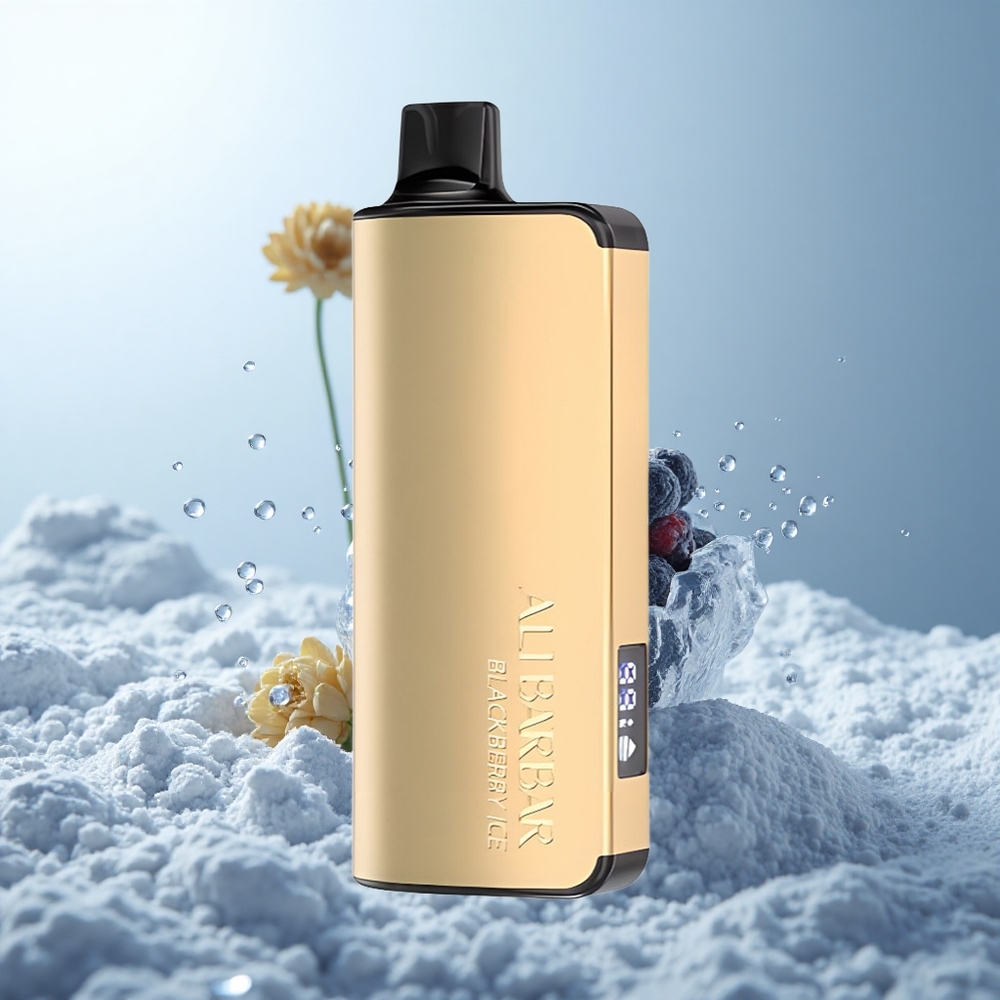 Alibarbar Ingot 9000 Schwarze Beere Eis 22ml 2350mAh