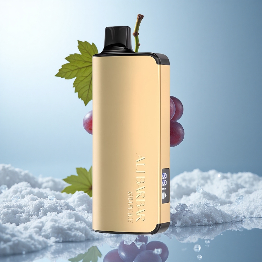 Alibarbar Ingot 9000 Trauben-Eis 22ml 2350mAh