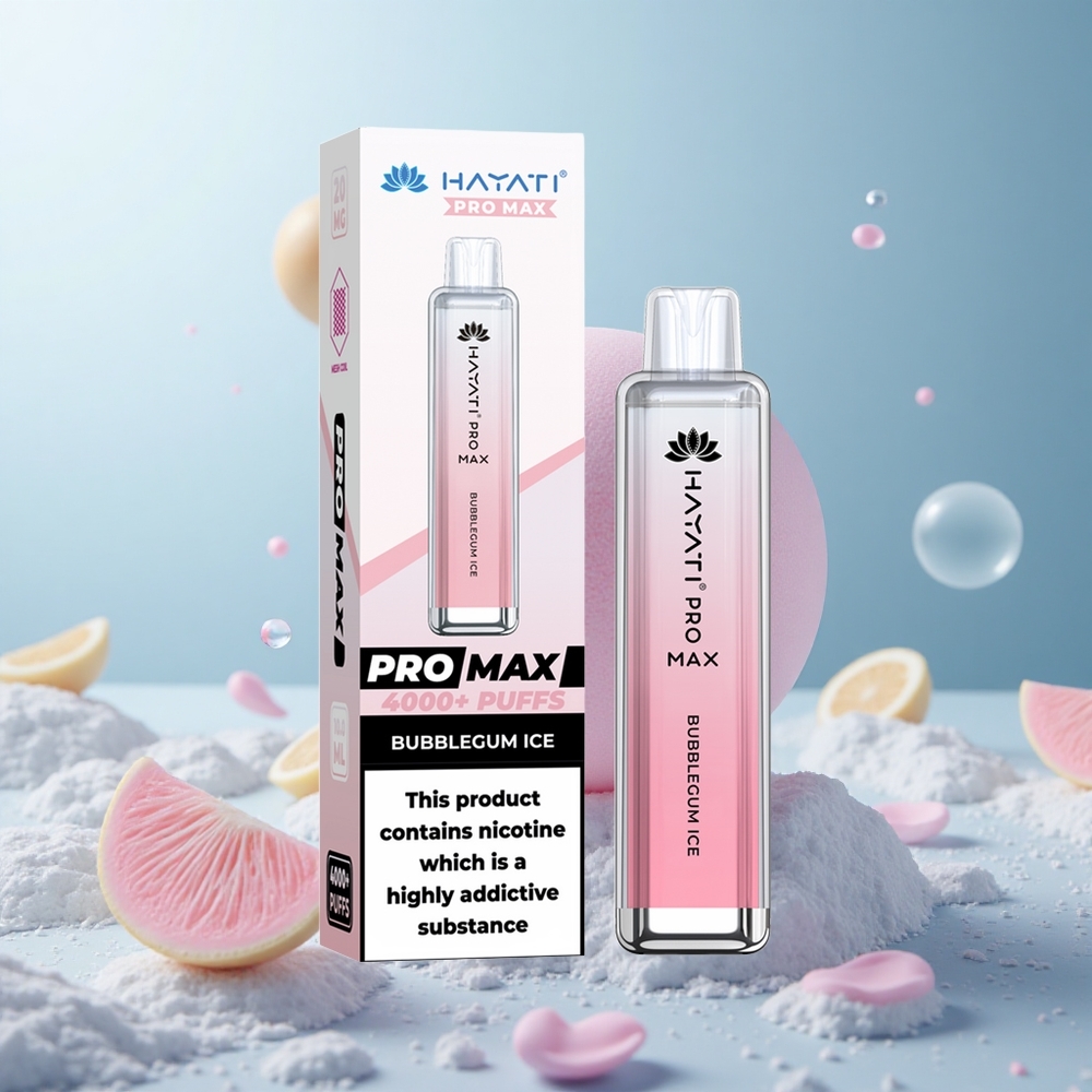 Hayati Pro Max 4000 Bubblegum-Eis Dual Mesh 2ml