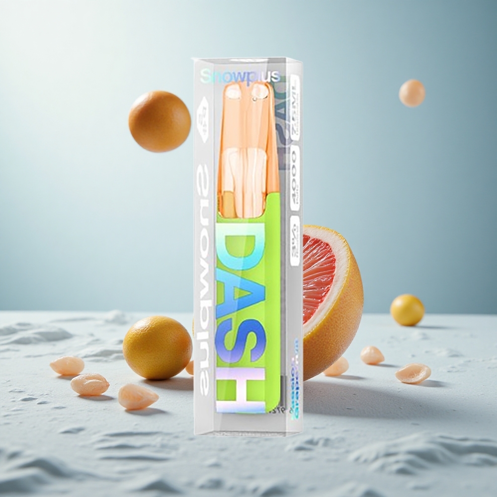 Snowplus Dash 4000 Leidenschaftliche Grapefruit mit Keramik und 530 mAh