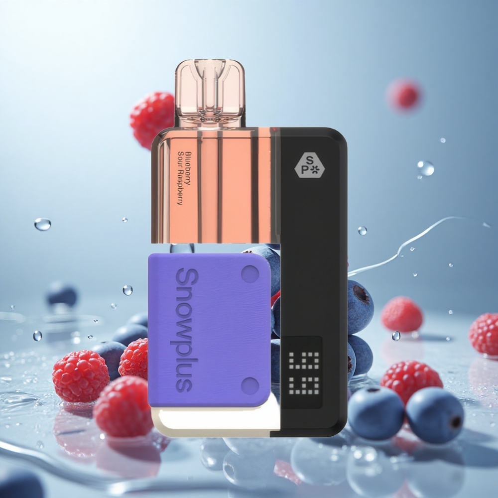 Snowplus Swift 15000 Puffs Pod Kit Blaubeer-Sauer-Himbeer Dual-Mesh 1000mAh