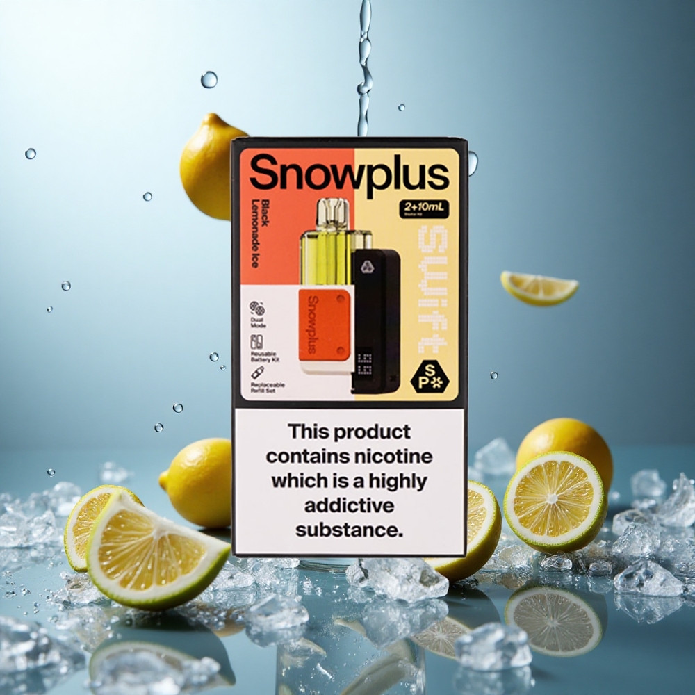 Snowplus Swift 5000 Schwarze Limonade Eis 2% 10 ml