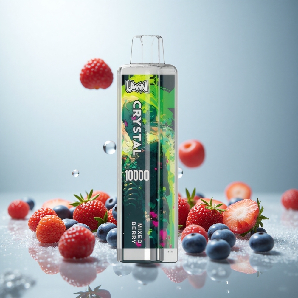 Uwin Crystal 10000 Beerenmischung RGB Ladegerät Typ-C